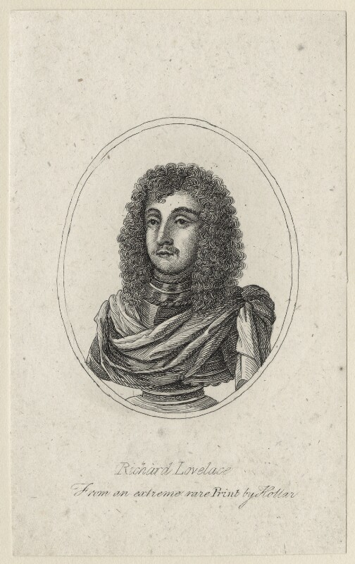 Line engraving of Richard Lovelace.