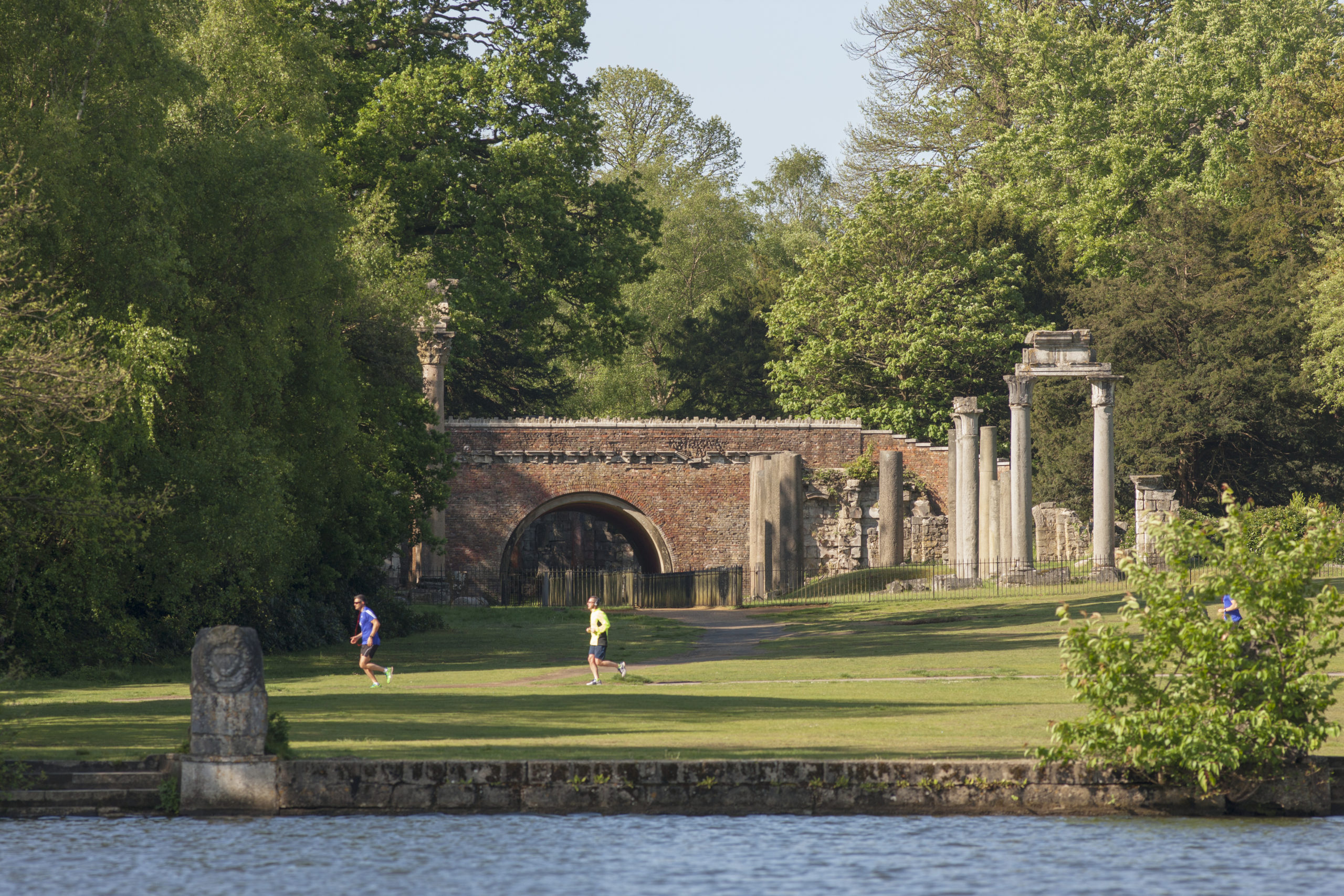 The Leptis Magna Ruins, Virginia Water.