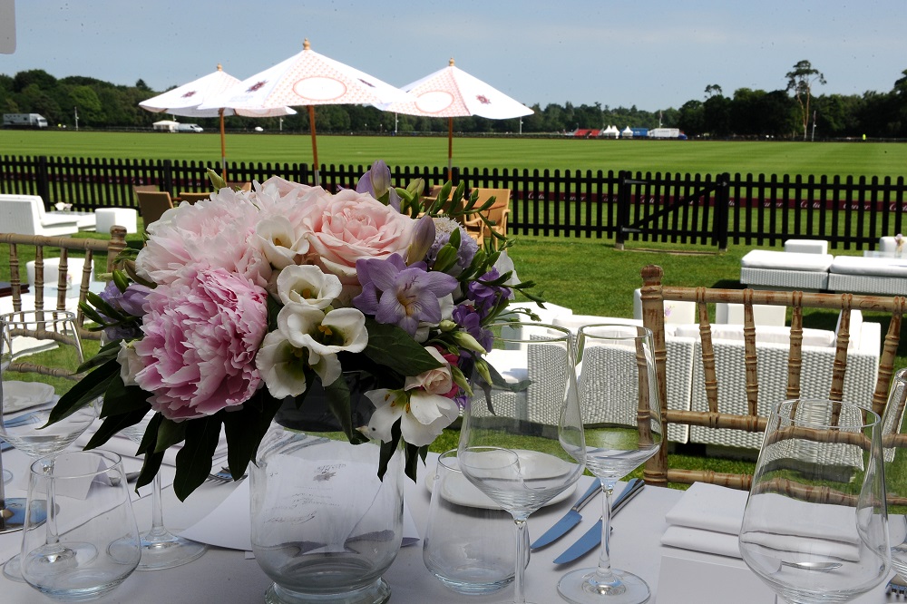 View of Smith's Lawn from the Clubhouse restaurant.