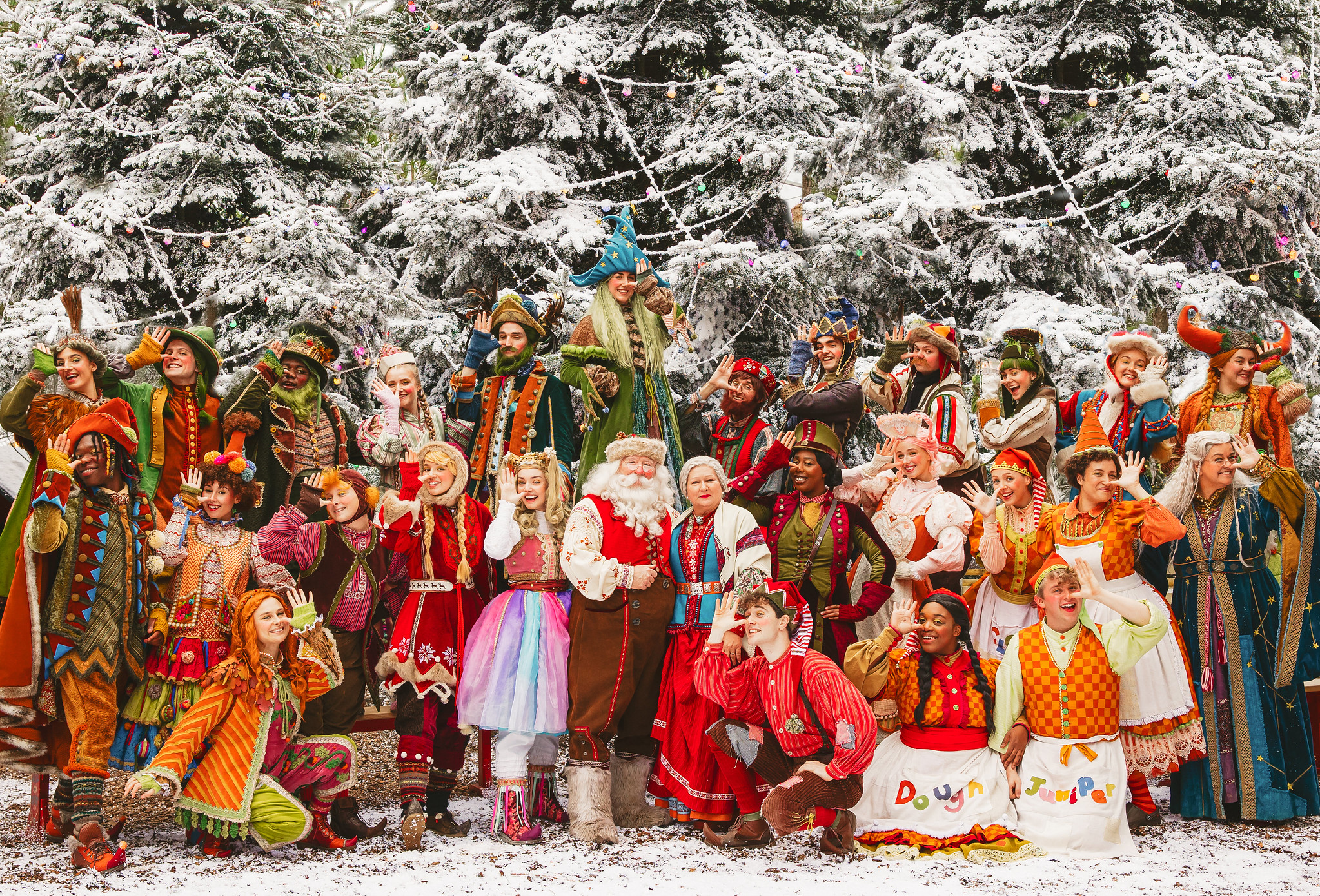 Family of Elves, Lapland UK.