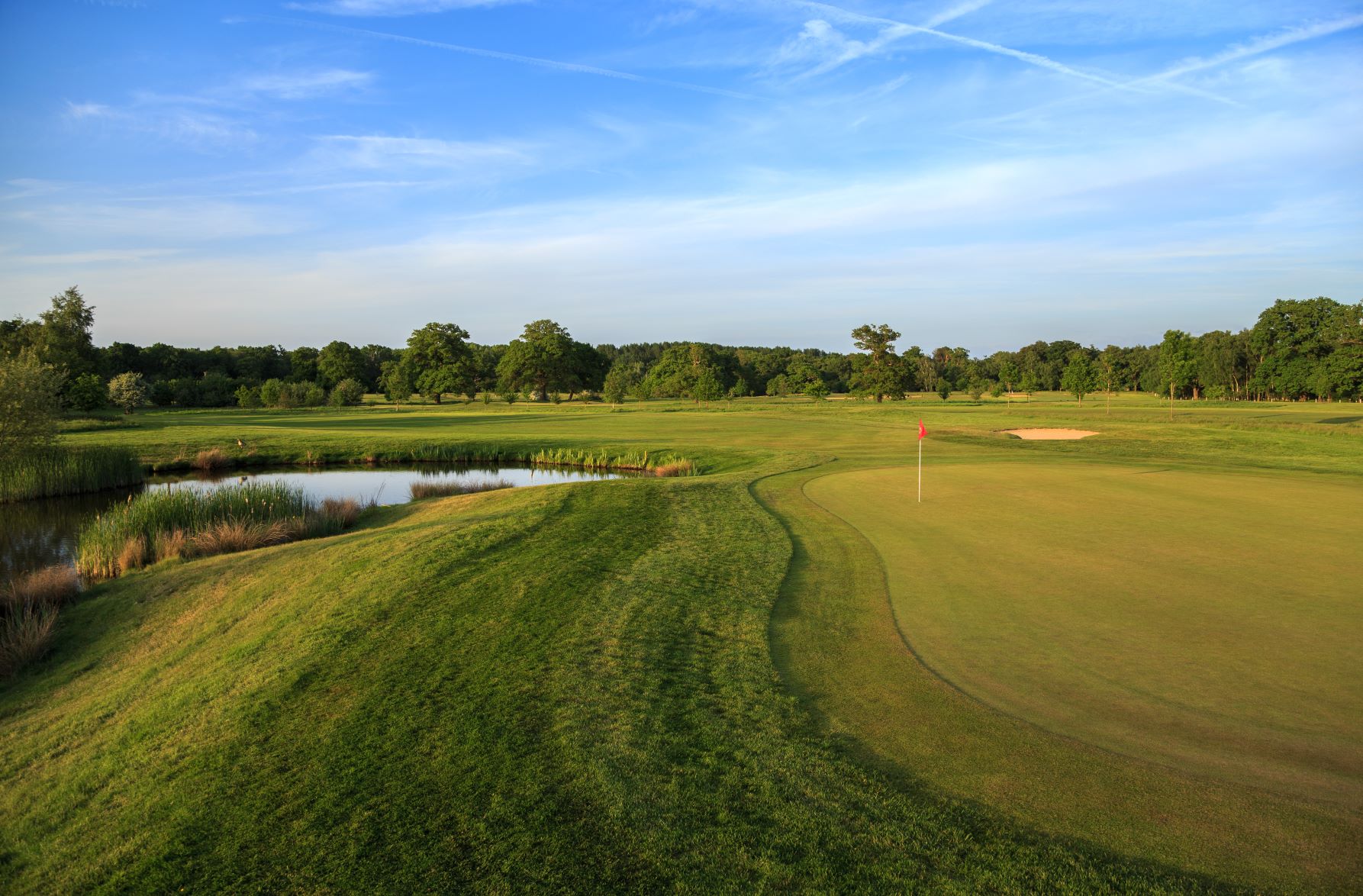 Royal Ascot Golf Club 18th hole.