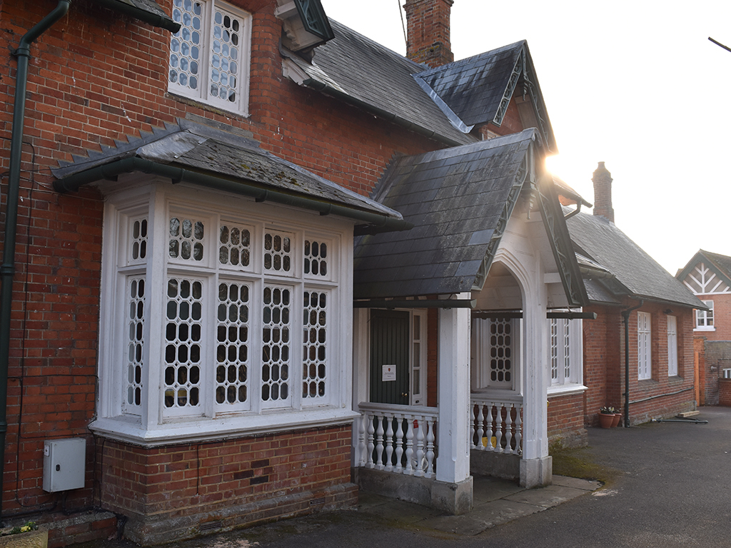 The Royal School main entrance.