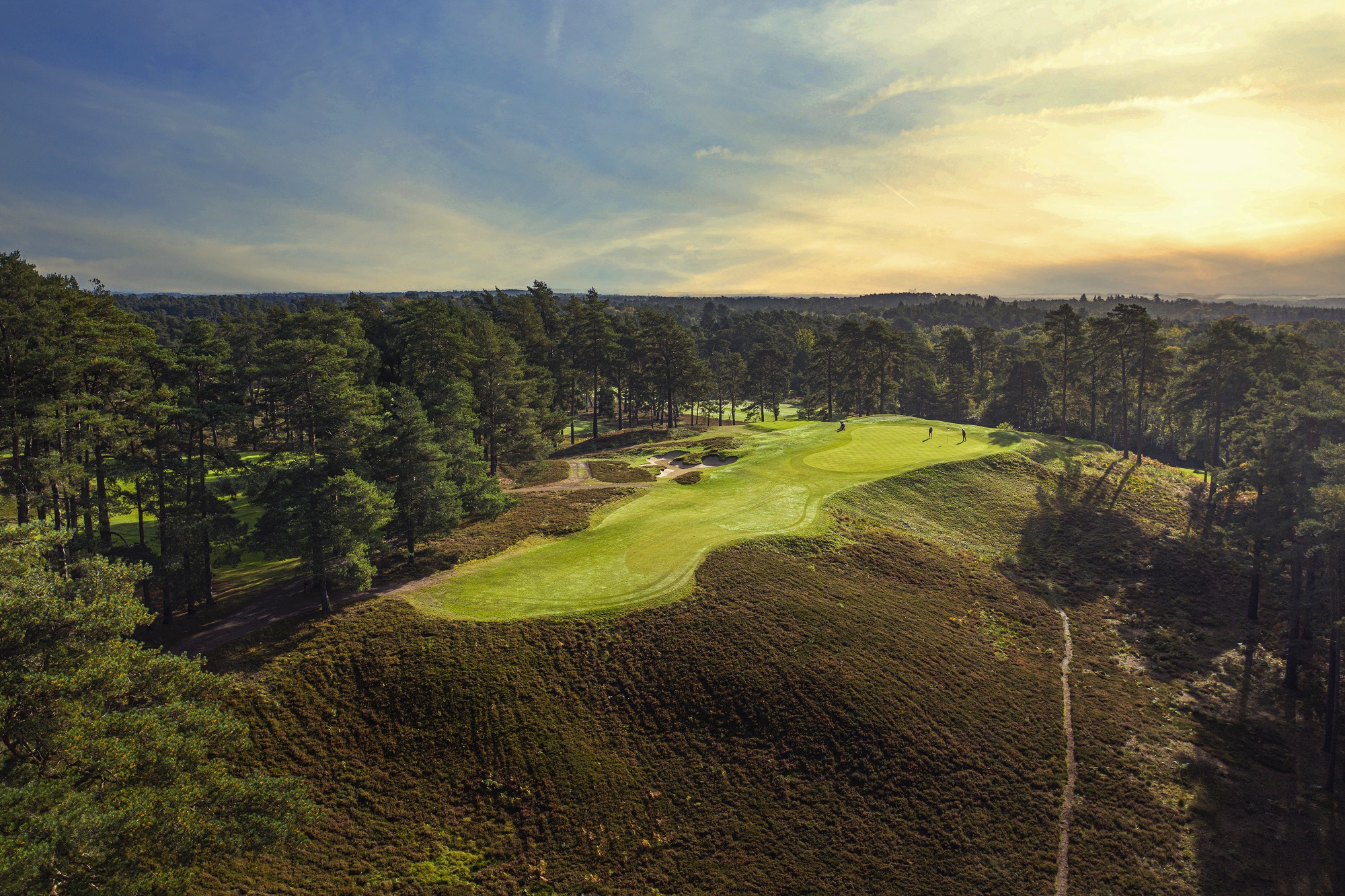 The Berkshire Golf Club red 10th.