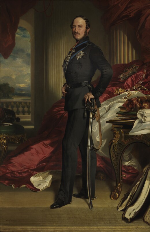 Artist portrait of Prince Albert of Saxe-Coburg-Gotha (1819-1861) by Franz Xaver Winterhalter