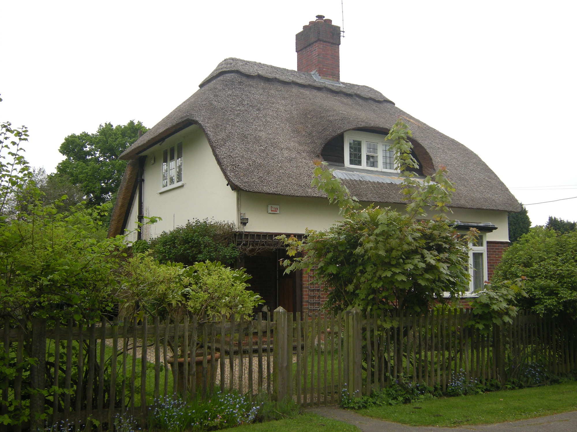 A thatched cottage on The Windsor Estate.