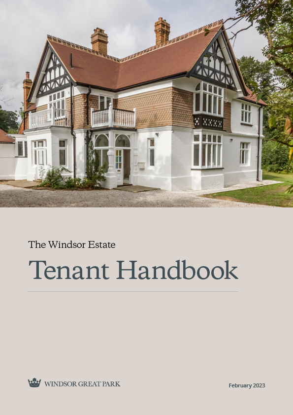 Front cover of The Windsor Estate Tenant Handbook.