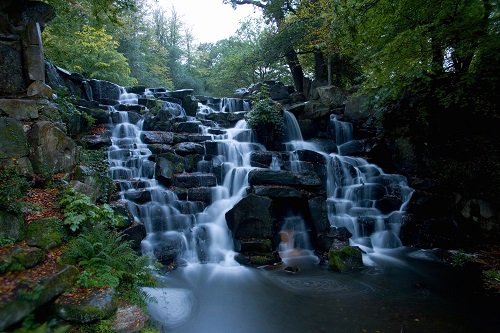 The Cascade, Virginia Water Lake, Windsor Great Park.