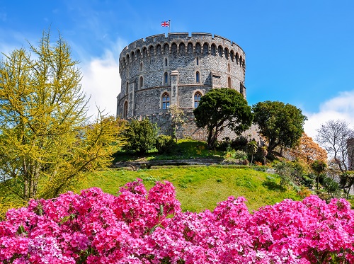 The Round Tower at Windsor Castle.