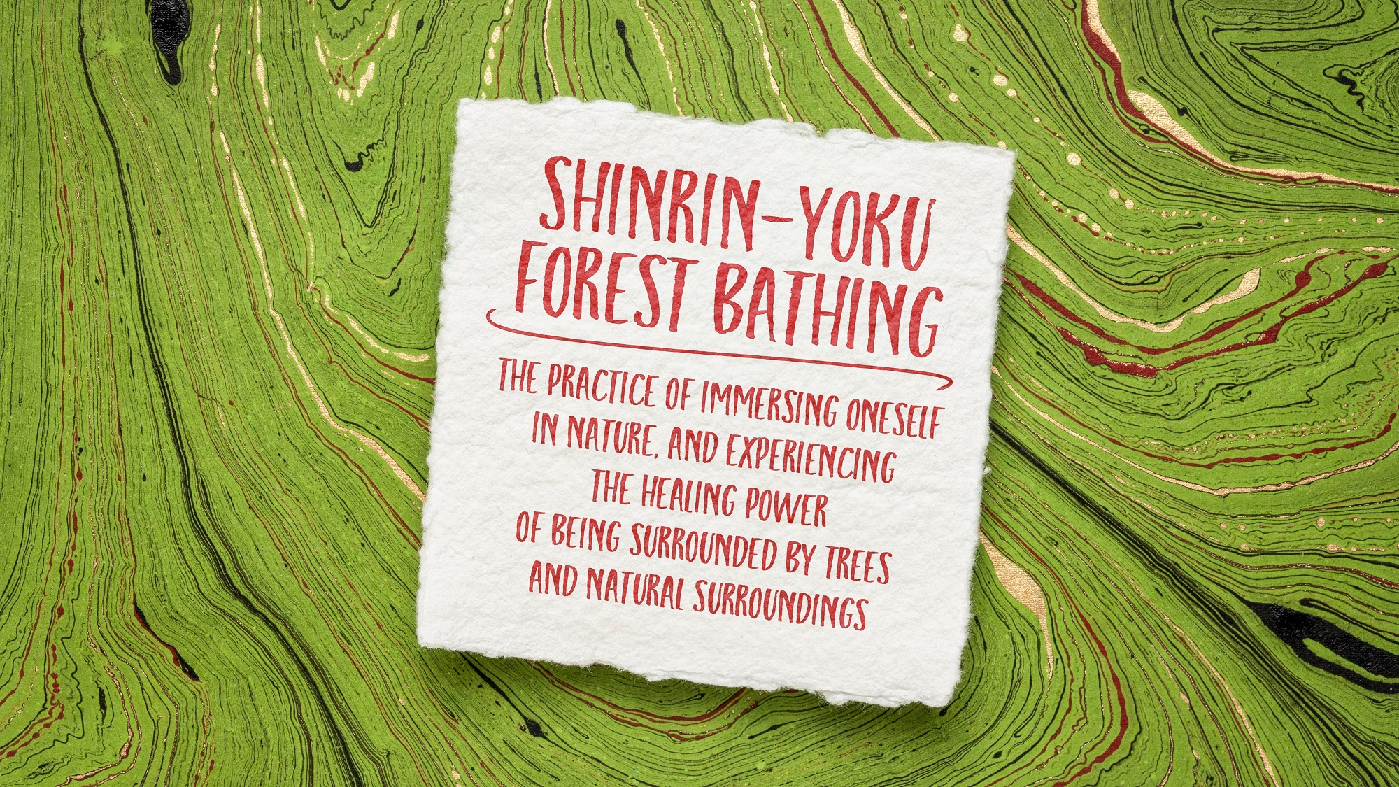 Shinrin-Yoku definition.
