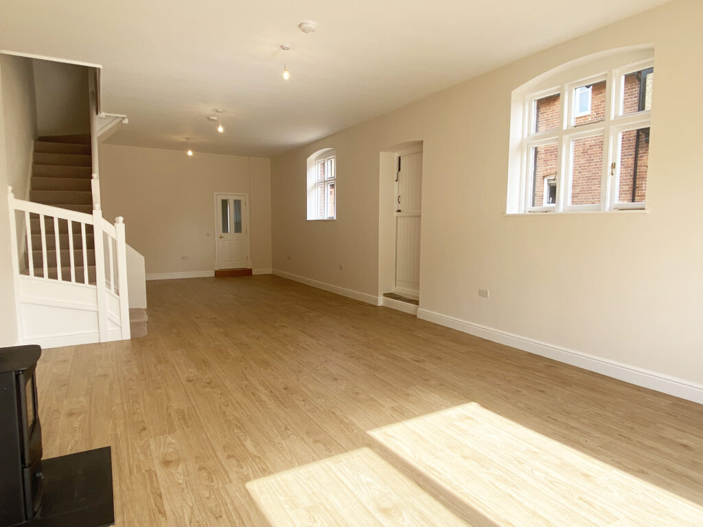 Reception room in 6 Home Farm, Bagshot Park