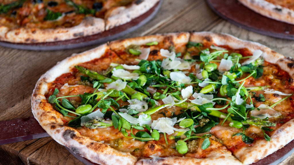 Savill Garden Kitchen Pizza.