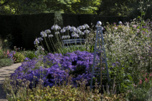 An obelisk in the Golden Jubilee Garden.
