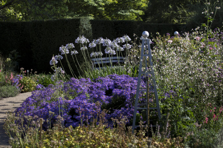 An obelisk in the Golden Jubilee Garden.
