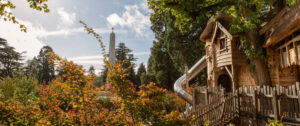 Adventure Play with a view of the Cumberland Obelisk.