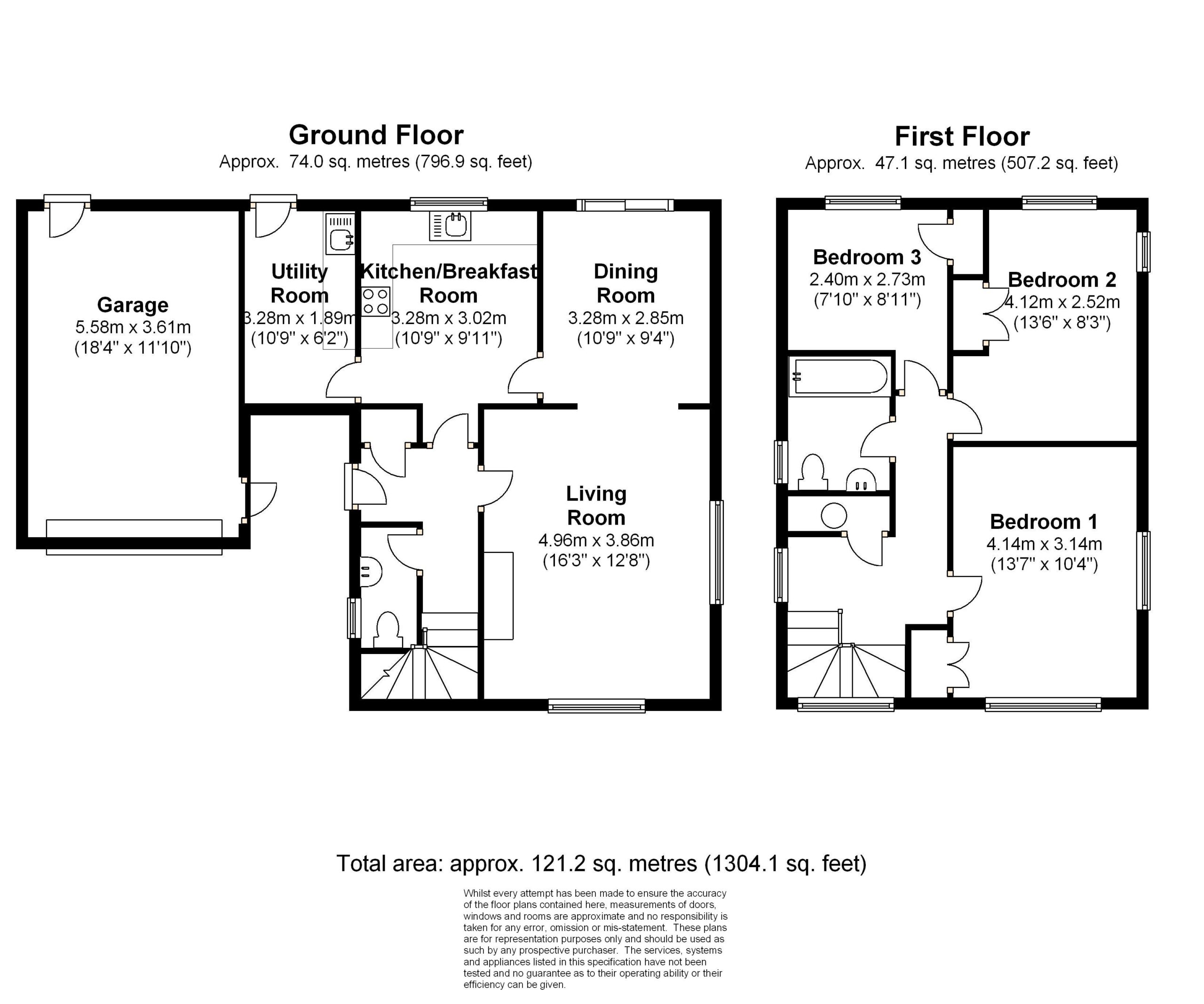 Floor plan for 21 St Marks Road, Windsor, Berkshire, SL4 3BD