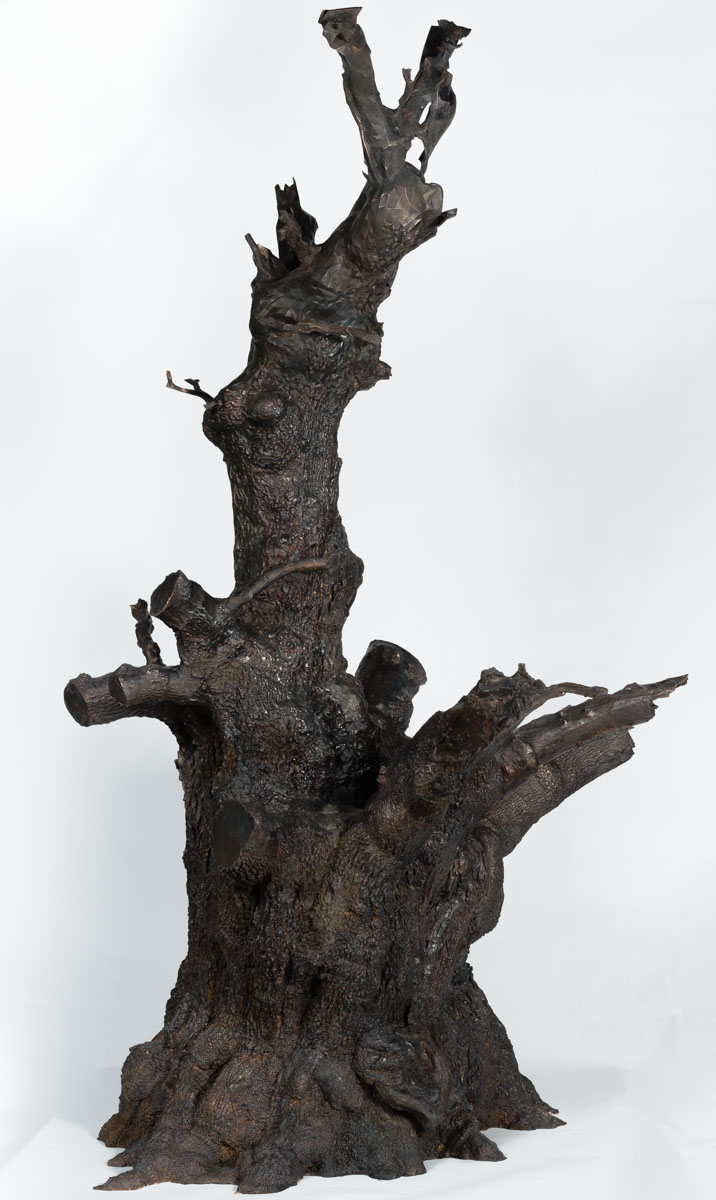 A bronze replica of the Signing Oak in Windsor Great Park.