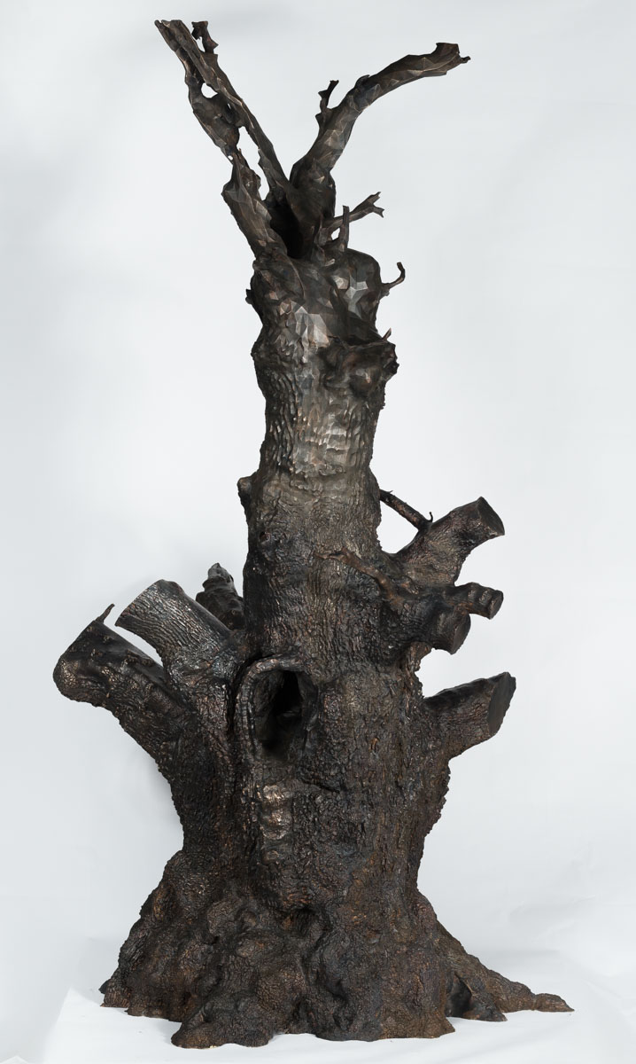 A bronze replica of the Signing Oak in Windsor Great Park.