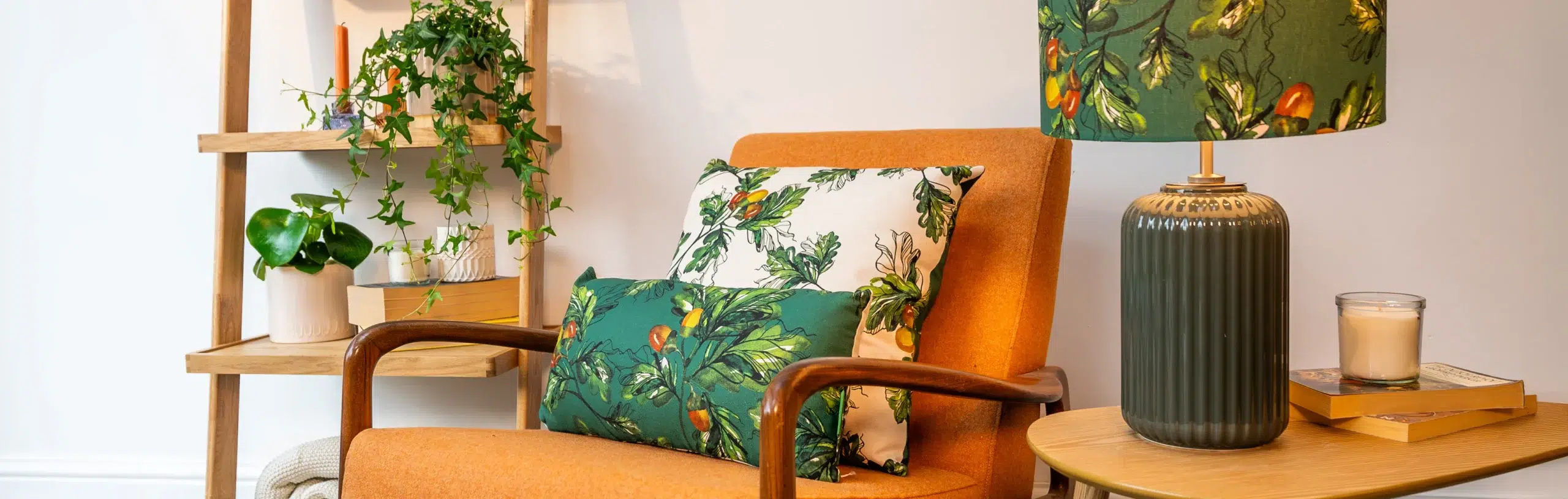 View of American Community School buildings with landscape planting.