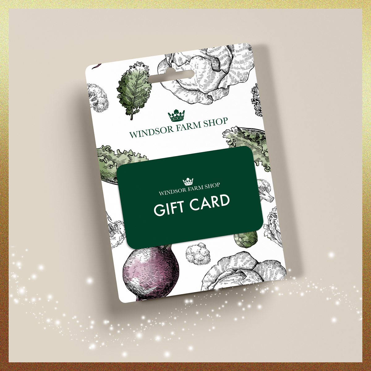 Christmas display at the Farm Shop.