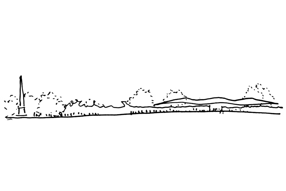 Savill Building concept drawing.