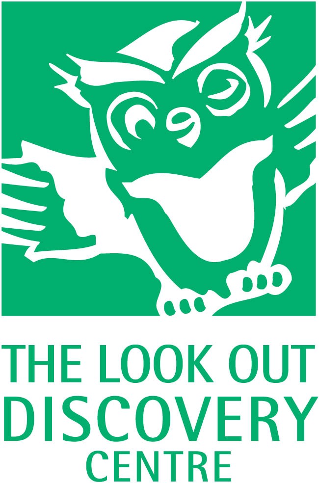 Young person with adult at The Lookout Discovery Centre.