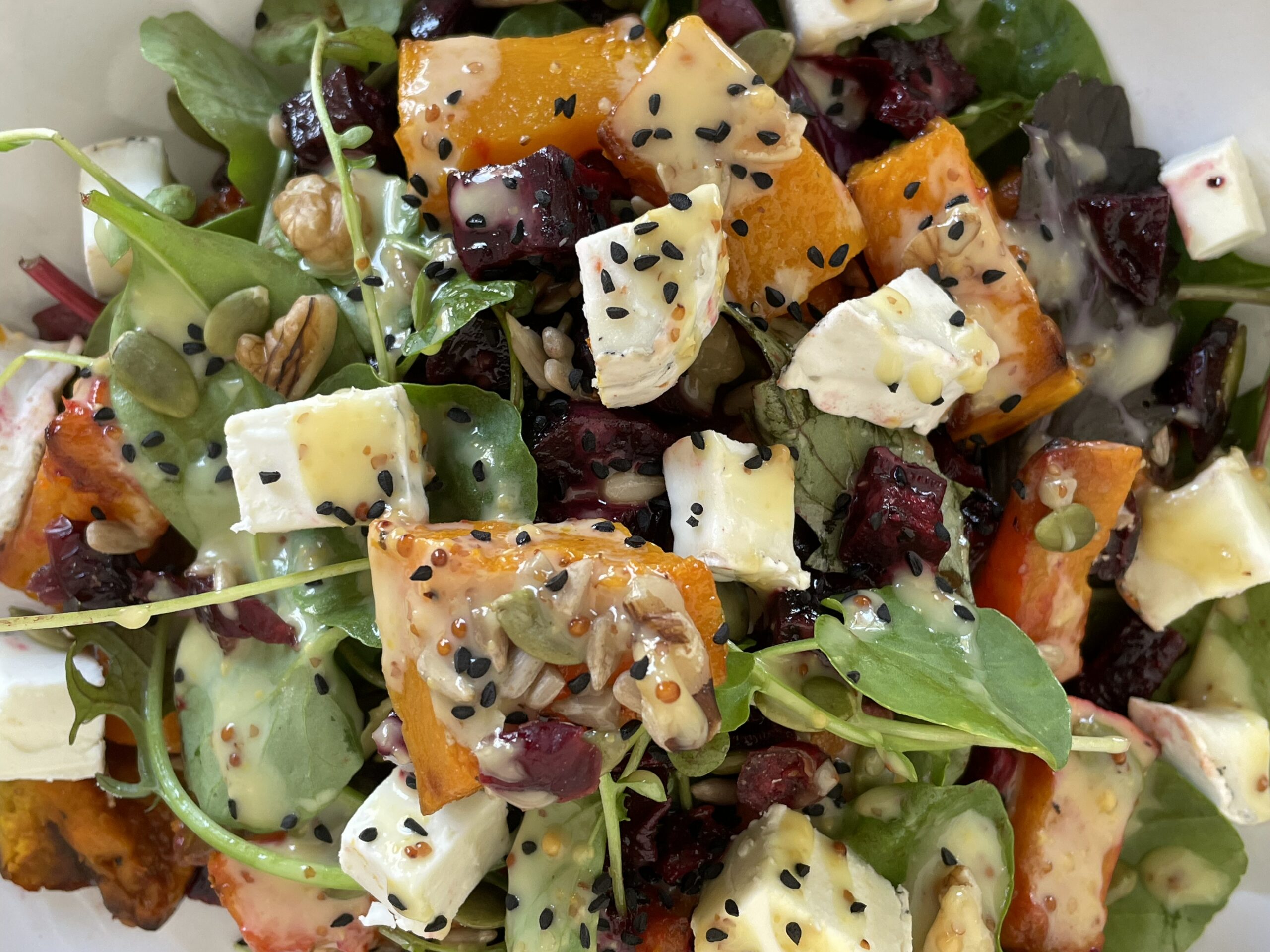 Winter Butternut Squash Salad.
