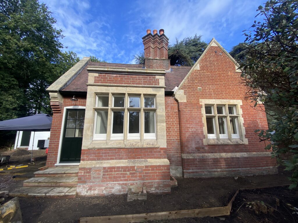 Back of Station Lodge House.