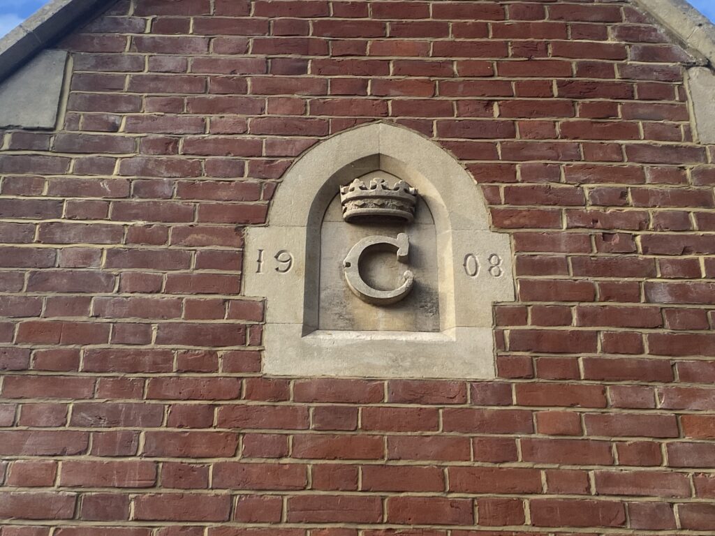 Date Stone depicting the year 1908.