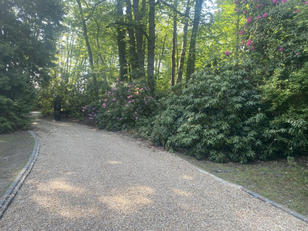 Driveway. Heathlands, Swinley Road, Ascot.