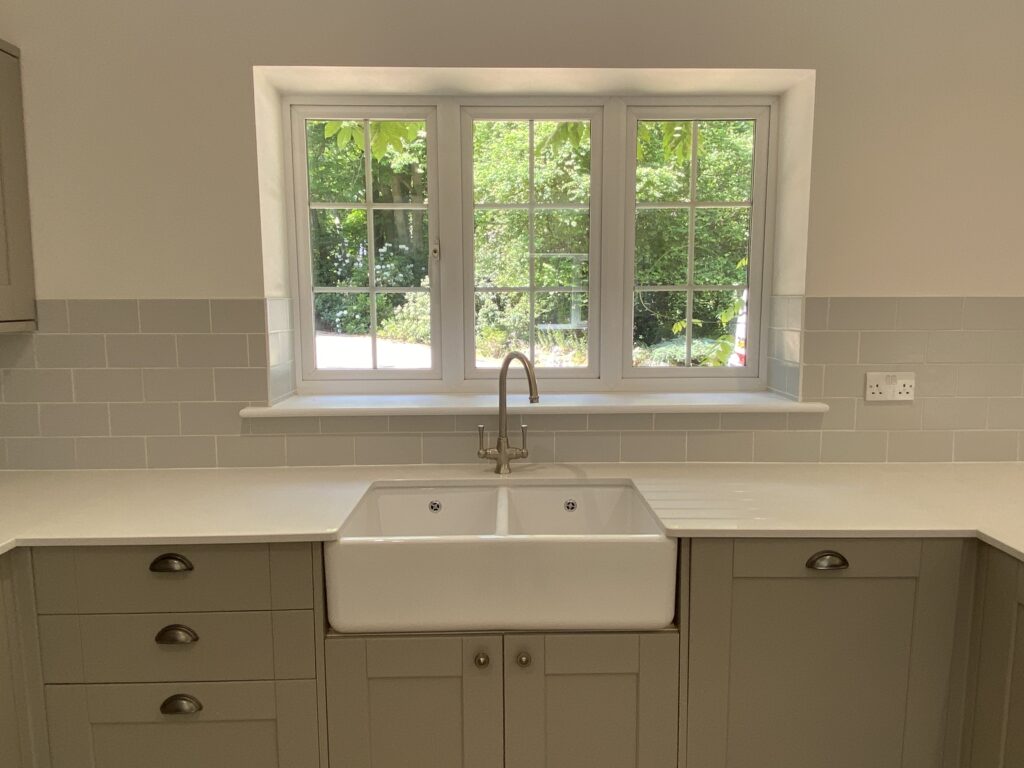 Kitchen. Heathlands, Swinley Road, Ascot.