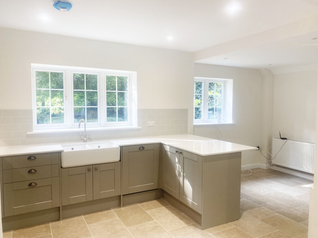 Kitchen. Heathlands, Swinley Road, Ascot.