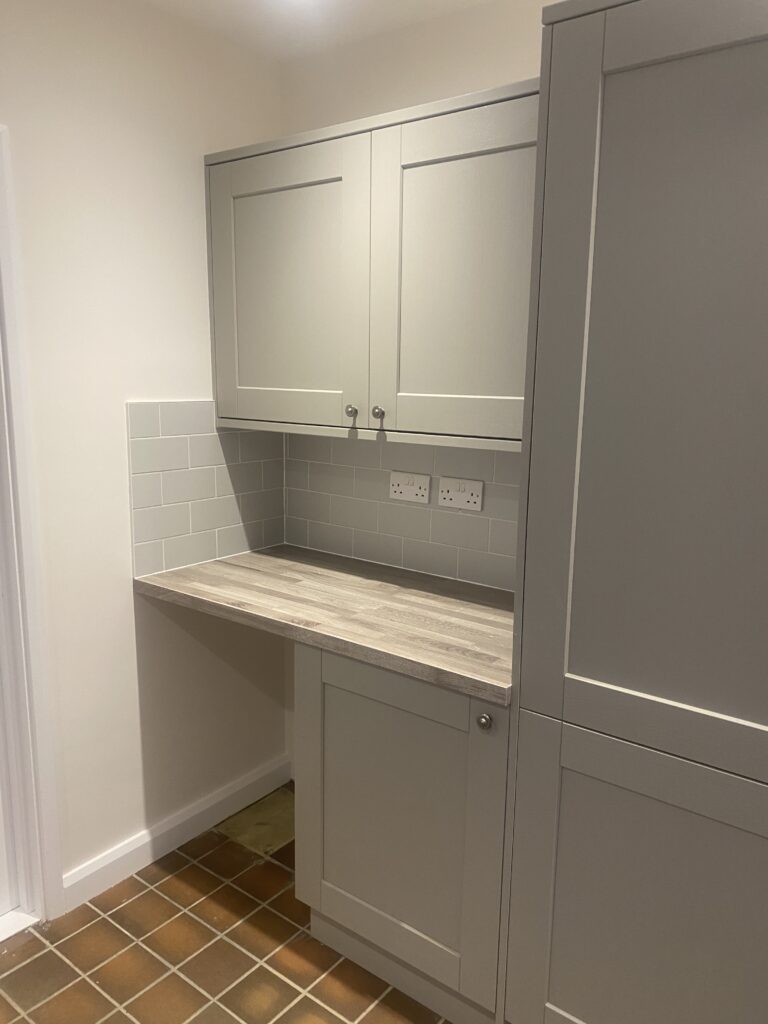 Utility room. Heathlands, Swinley Road, Ascot.